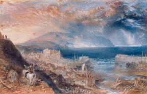 ウルフズ・ホープ–ラマーの花嫁から–係留 作： Joseph Mallord William Turner